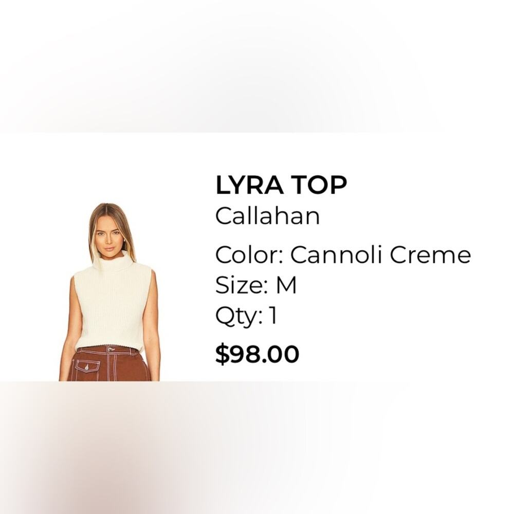 Callahan Lyra Blouse - Cannoli Cream (REVOLVE)